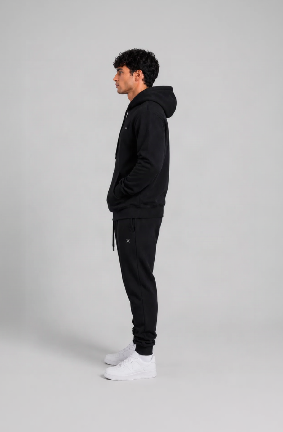 CORE Oversized Joggers for Men – Black
